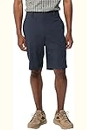 Jack Wolfskin Pantalones Cortos Desierto M, Hombre, Noche Azul, 50
