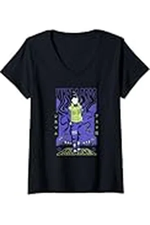 Naruto Mujer Shippuden Shikamaru Nara What a Drag Anime Camiseta Cuello V