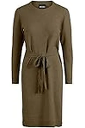 Pieces® Pccava LS O-Neck Knit Dress Noos BC Vestido, , XL Mujeres