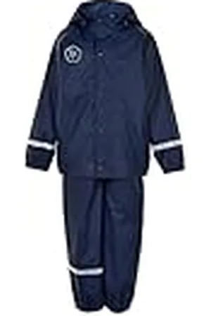 Color Kids Rain Set Solid PU Chaqueta para Lluvia, , 110 Unisex niños