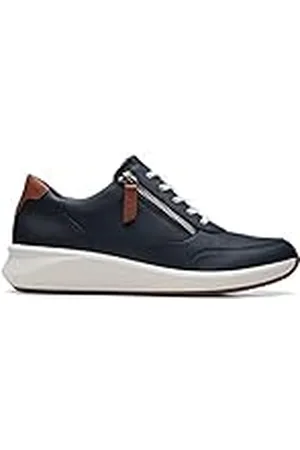 Clarks Un Rio Zip Leather, Zapatillas Mujer, , 38 EU