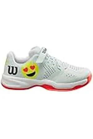 Wilson Kaos EMO, Tennis Shoe, Opal Blue/White/Neon Flame, 30 2/3 EU