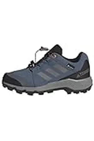 adidas Terrex Gore-Tex Hiking Shoes Kids, Zapatos de Senderismo, Wonder Steel/Grey Three/Semi Impact Orange, 21 EU