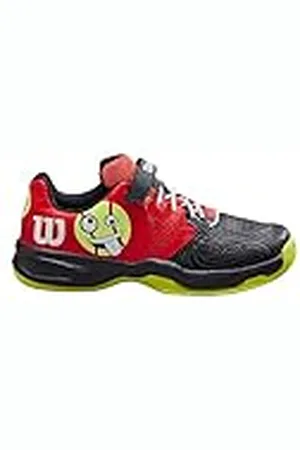 Wilson Kaos EMO, Sneaker, Red/Black/Safety Yellow, 27 1/3 EU