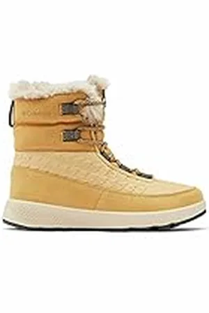 Columbia SLOPESIDE PEAK LUXE botas de nieve impermeables Mujer , Gris (City Grey x Dusty Green), 37 EU