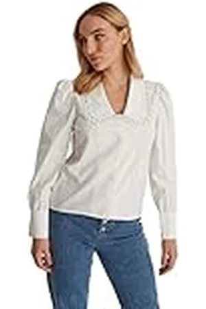 NA-KD Camisa con Detalle de Cuello, , 44 para Mujer