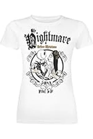 The Nightmare Before Christmas Pesadilla Antes De Navidad Sally & Jack Mujer Camiseta L 100% algodón Regular