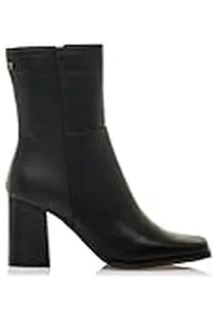 MTNG Botines de tacón Mujer Botines de tacón Porto 59663 Mujer | De Piel, con Interior Piel, caña Alta y Punta Redonda | Botines de tacón Casual | Cierre con Cremallera | 58650 |