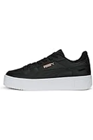PUMA Carina Street, Sneakers Mujer, Black Black Rose Gold White, 40.5 EU