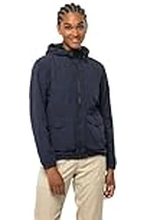 Jack Wolfskin Lightsome Wander Jkt W Chaqueta Softshell, Azul Oscuro, XXL para Mujer