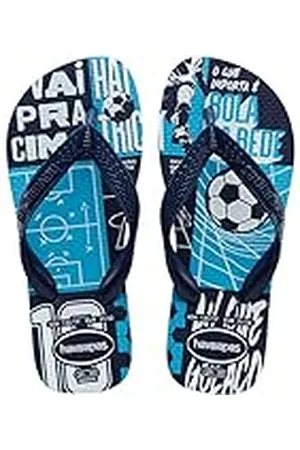 Havaianas Athletic, Chanclas Cómodas, Ligeras y Prácticas, Diseños Divertidos, Tiras Anchas y Suela Antideslizante, Niño