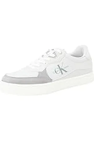 Calvin Klein Jeans Classic Cupsole Low LTH ML FAD YM0YM00885, Zapatilla con Suela Hombre, Gris (Oyster Mushroom/Formal Grey), 40 EU