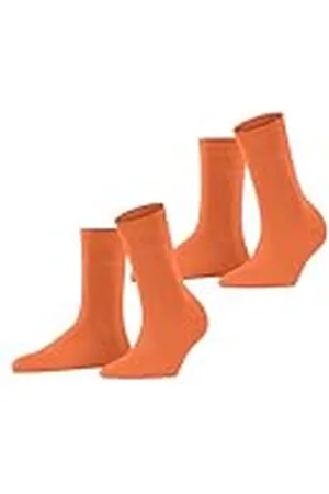 ESPRIT Uni Multipack W So algodón lisos 2 pares, Calcetines Mujer, , 35-38