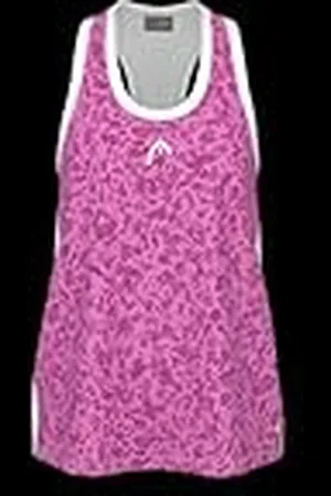 Head Agility Tank Top Girls, Candy/Print Performance