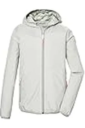 Killtec Mujer Chaqueta funcional/chubasquero con capucha, plegable KOS 109 WMN JCKT, helles salbei, 38, 42955-000