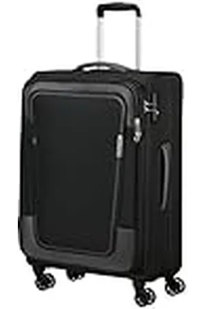American Tourister Pulsonic - Spinner M, Expandible Suitcase, 68 cm, 64/74 L