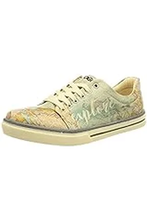 Dogo Sneakers, Zapatillas de Mujer, Explore, Zapatos Veganos Estampados,38 EU