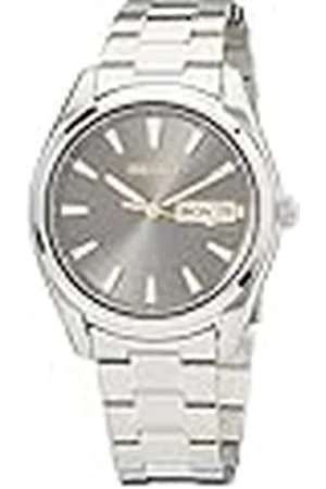 Seiko Reloj Analógico para Hombre de Cuarzo japonés con Correa en Acero Inoxidable SUR343P1