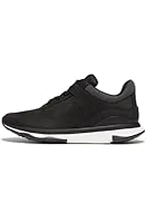 FitFlop Vitamin Ffx Perf Nubuck Zapatillas Deportivas, Zapato Mujer, Black, 36 EU