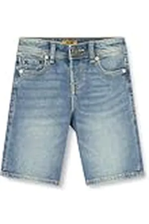 JACK & JONES Jjirick Jjioriginal MF 551 Sn Mni-Pantalones Cortos, Azul Denim, 116 cm para Niños
