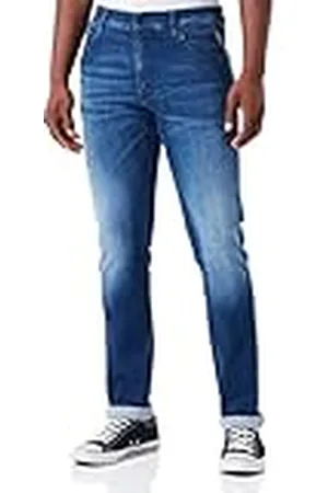 Replay Mickey Jeans, 009 Azul Medio, 31W x 32L para Hombre