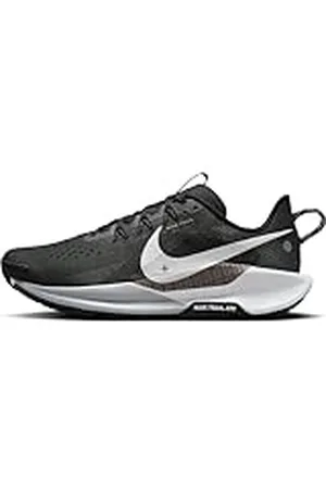 Nike ReactX Pegasus Trail 5, Sneaker Hombre, Black White Antracita Wolf Grey, 41 EU