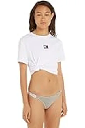 Tommy Hilfiger Braguitas Mujer High Leg Thong Print Tanga, Multicolor, 3XL
