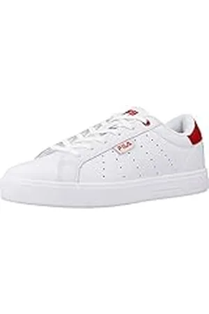 Fila Lusso V Wmn, Zapatillas Mujer, White Red, 40 EU