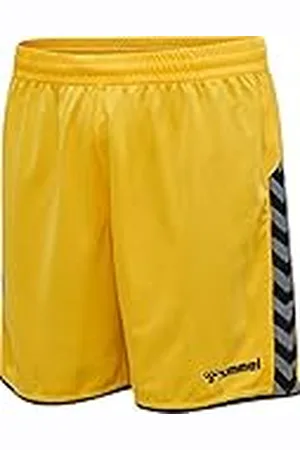 Hummel HmlAUTHENTIC Poly Shorts Color: Sports Yellow/Black_Talla: M