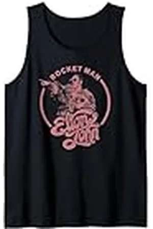 Elton John Rocketman Cantante de Circle Point Music Camiseta sin Mangas