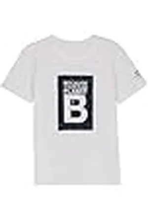 ECOALF Camiseta Niño Becaralf, de Algodón, Tejido Reciclado, Camiseta Algodón Niño, Camiseta de Manga Corta, Camiseta Básica, Talla 8 años, Color