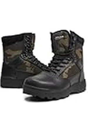 Brandit 9 Eyelet Tactical Boots, color: darkcamo, size: 42