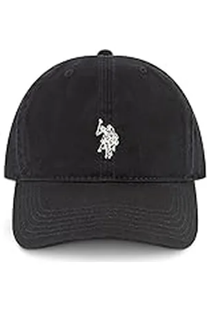 U.S. Polo Assn. Us Polo Assn. Gorra de béisbol de algodón, Ajustable, Borde Curvado con Logotipo de pequeño Pony Bordado, , Talla única (Pack de 6) para Hombre
