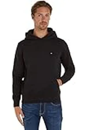 Tommy Hilfiger Flag Logo Hoody MW0MW34266, Tejidos Pesados Hombre, , XS