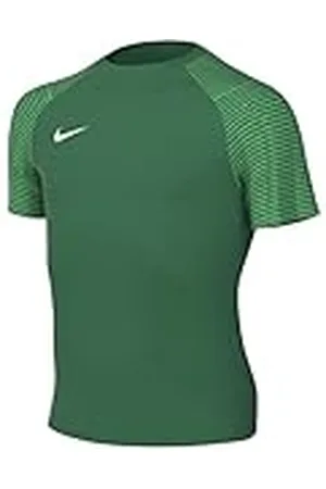 Nike Unisex Niños Camiseta de Fútbol de Manga Corta Y Nk Df Academy Jsy Ss, Pine Green, Hyper Verde y Blanco, DH8369-302, XL