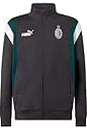 AC Milan 769341 FtblArchive Track Jacket Chaqueta Hombre Flat Dark Grey-Varsity Green M