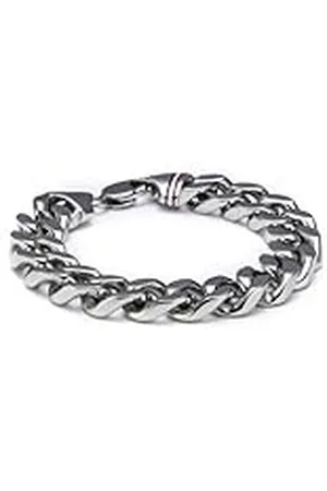 Tommy Hilfiger Jewelry Pulsera de Cadena para Hombre de Acero Inoxidable - 2700261
