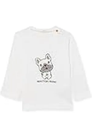 Benetton T-Shirt M/L 3I1XMM285 Camiseta, , 56 cm para Bebés