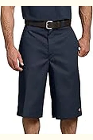 Dickies 15 Inch Inseam Work Short with Multi Use Pocket Pantalones Cortos de utilidades de Trabajo, Azul Marino Oscuro, 38 para Hombre