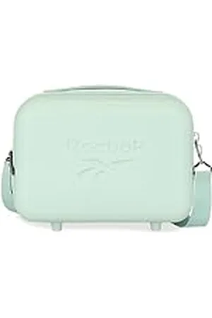 Reebok Franklin Neceser Adaptable Verde 29x21x15 cms Rígido ABS 9,14L 0,8 kgs by Joumma Bags