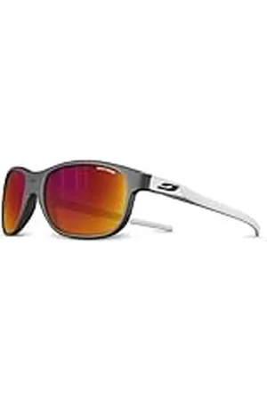 Julbo Arcade Gafas de Sol, Mat/Matt White Gray, S (6-10 Years) Unisex niños