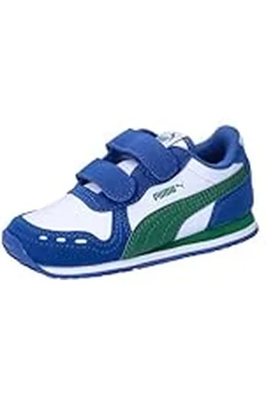 PUMA Cabana Racer Sl 20 V Inf, Zapatillas Unisex bebé, White Vine Cobalt Glaze, 20 EU