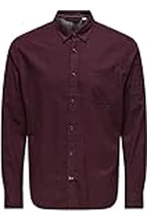 Only & Sons Onsroad Life Reg Melange LS-Camiseta Camisa de Manga Larga, , XL para Hombre