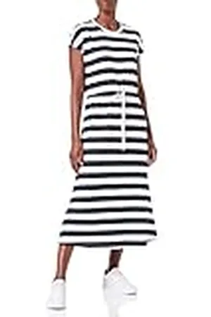 ONLY Onlmay S/S Midi Stripe Dress Jrs Vestido, , S Mujeres