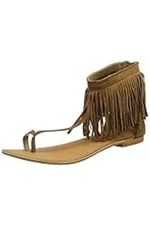 VERO MODA Sandalias de Piel Vmkate, Chanclas Mujer, , 36 EU
