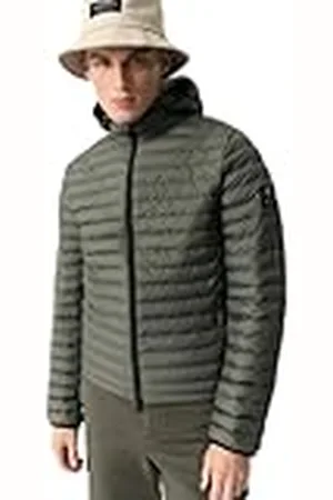 ECOALF Cazadora Hombre Atlantantalf, de Poliéster Reciclado, Relleno de Fellex, Impermeable, Cómoda y Ligera, Chaqueta Hombre, Talla S, Color