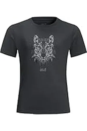 Jack Wolfskin Marca Wolf T K Camiseta, , 164 Unisex niños