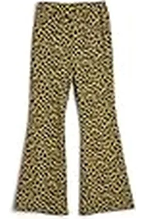 Koton Flare Trousers Animal Printed Elastic Waistband, Calzoncillos niñas,
