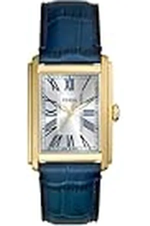 Fossil Reloj Analógico para Hombre de Cuarzo con Correa en Cuero FS6076