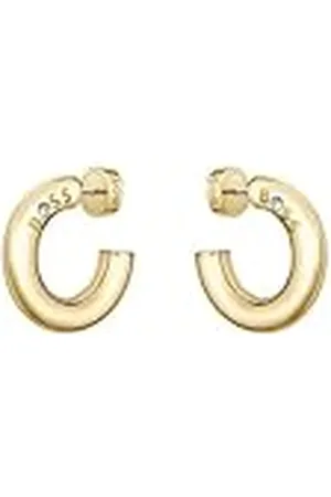 HUGO BOSS Jewelry Pendientes de Aro para Mujer Colección LIVE en Oro Amarillo - 1580690